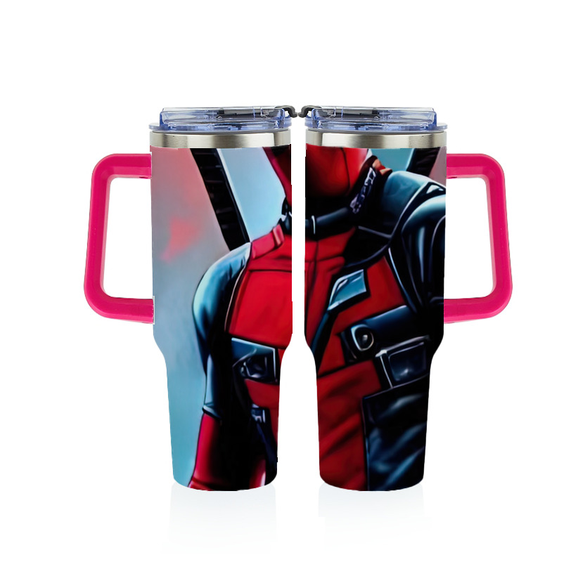 （画像用） Deadpool デッドプール 1200ｍLフルプリント車用タンブラー